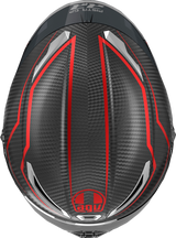 AGV Pista GP RR Helmet - Intrepido - Matte Carbon/Black/Red - Large 2118356002-019-L