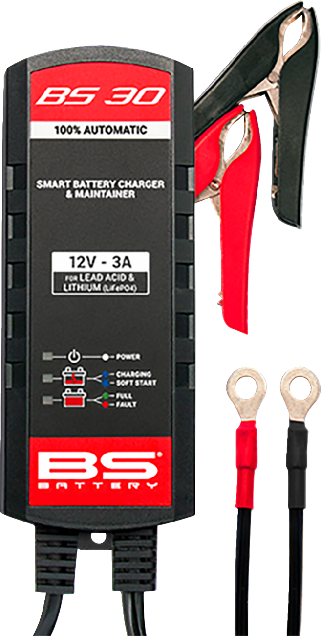 BS BATTERY Battery Charger/Maintainer - BS 30 - 12V 700572