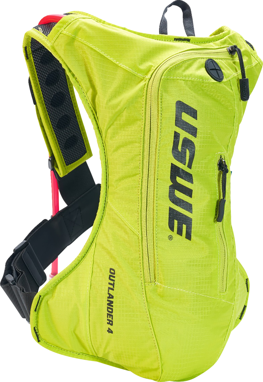 USWE Outlander Hydration Pack - 4L - Yellow 2041002