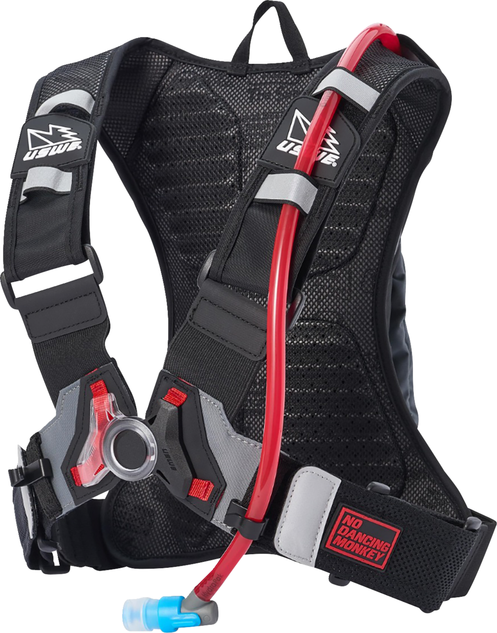 USWE Moto Hydration Pack - 3L - Carbon Black/Gray 2033401