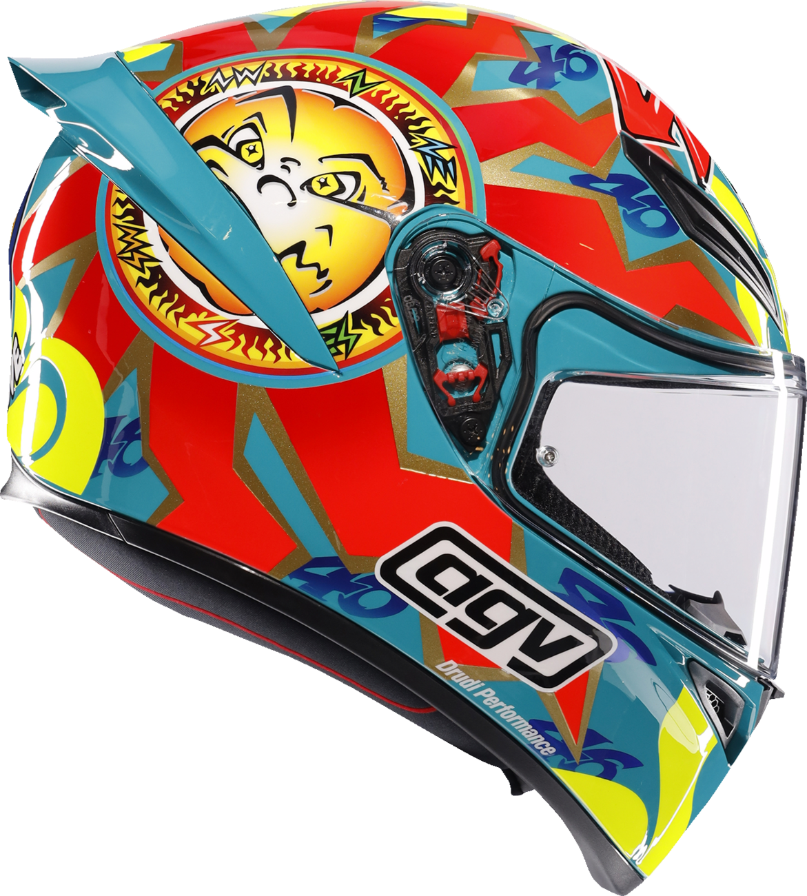 AGV K1 S Helmet - Rossi Mugello 1999 - Medium 2118394003-041-M