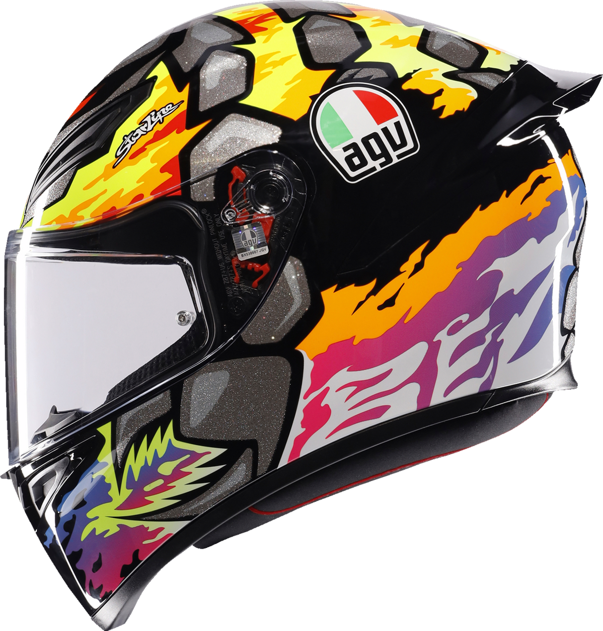 AGV K1 S Helmet - Bezzecchi 2023 - Large 2118394003-039-L