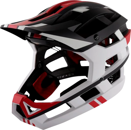 KALI Invader 2.0 Helmet - Limited - Force - White/Red - L-2XL 0221824427 - Cycle City Outdoors