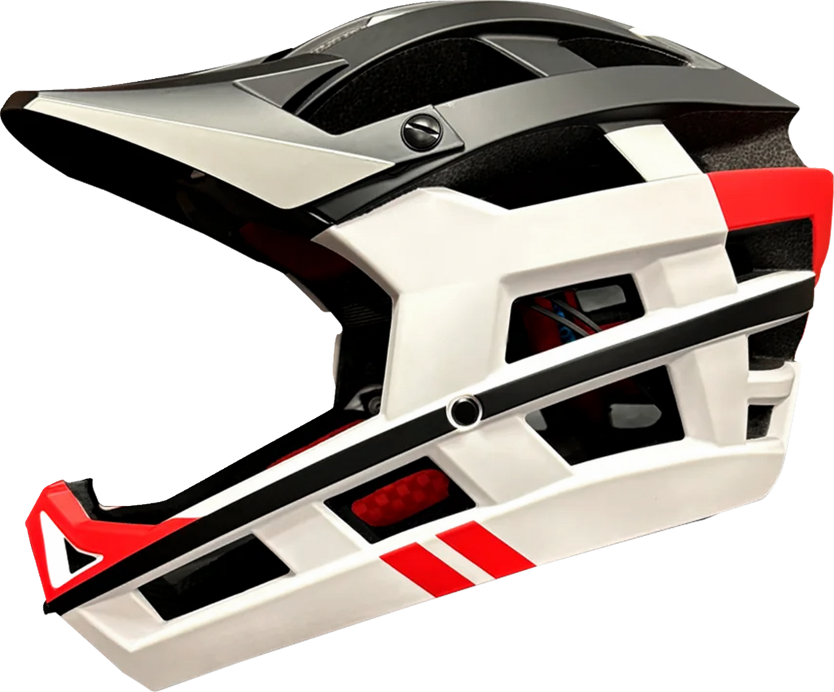 KALI Invader 2.0 Helmet - Limited - Force - White/Red - L-2XL 0221824427 - Cycle City Outdoors