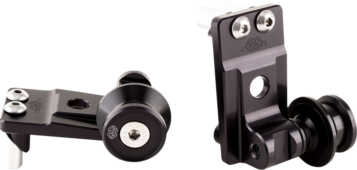 GILLES TOOLING AXB Chain Adjuster - Black - Kawasaki/Honda AXB-NC51-B