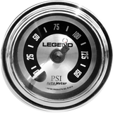 LEGEND SUSPENSION Fairing Mounted LED Backlit PSI Gauges - Spun Aluminum 2212-0492