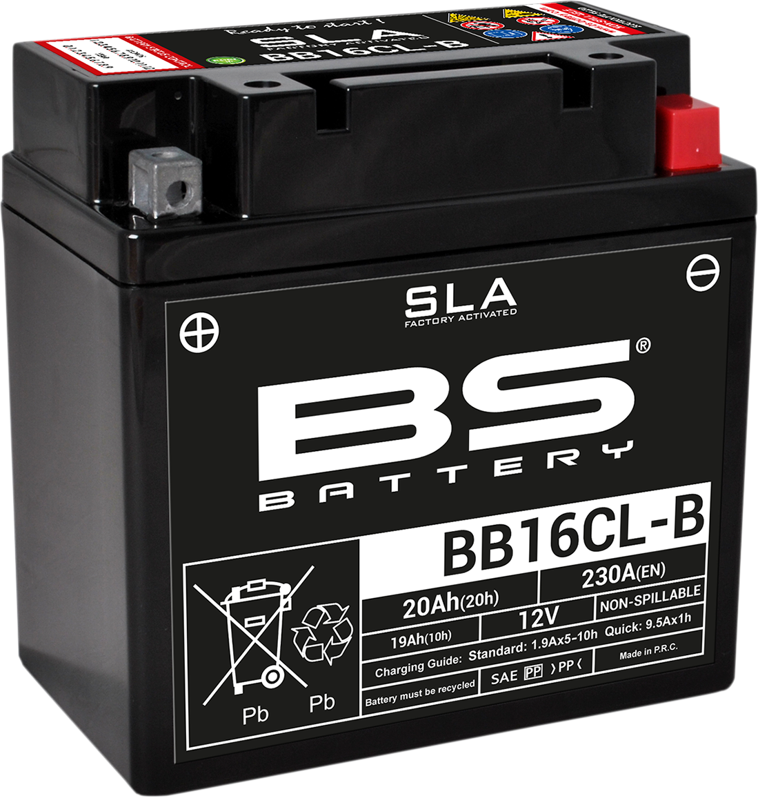 BS BATTERY Battery - BB16CL-B 300771