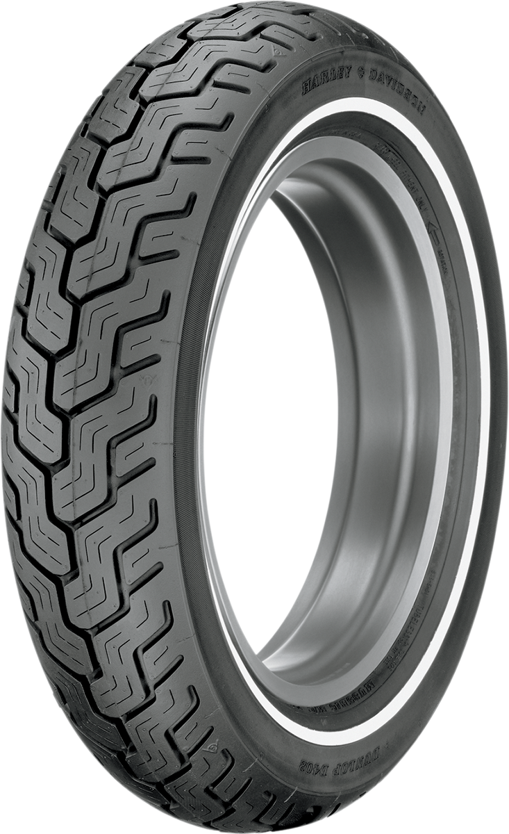 DUNLOP Tire - D402 - Rear - MU85B16 - Narrow Whitewall - 77H 45006751