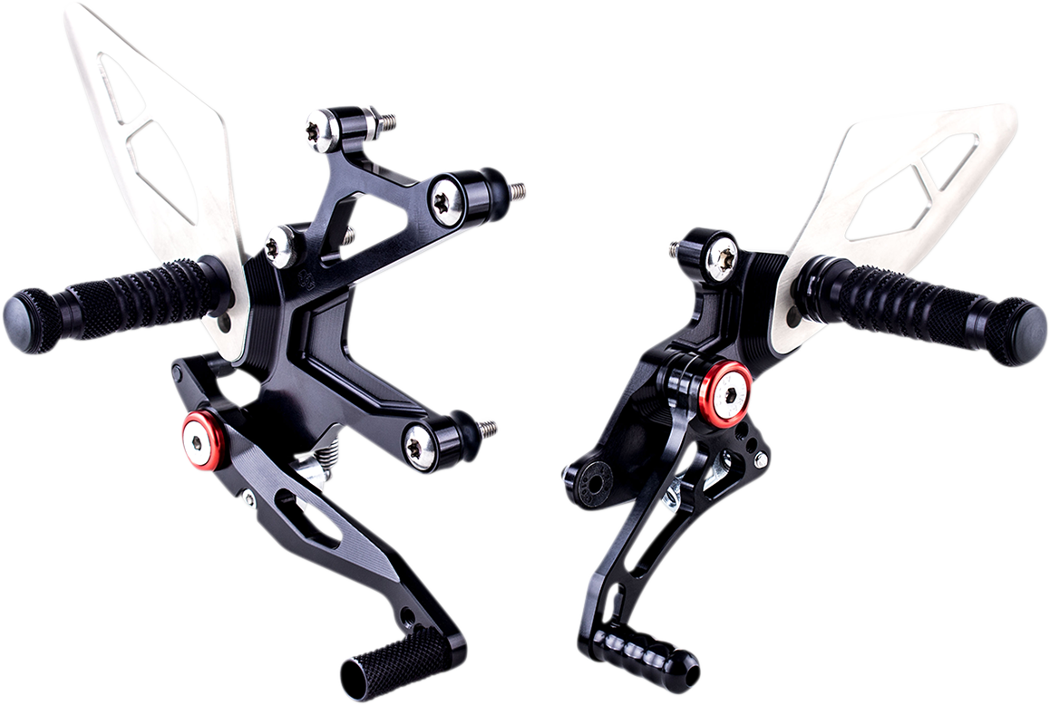 GILLES TOOLING FXR Rearset - Black FXR-K06-B