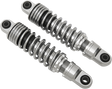 DRAG SPECIALTIES SHOCKS Premium Ride-Height Adjustable Shocks - Chrome - Standard - 11" C16-0151A - Cycle City Outdoors