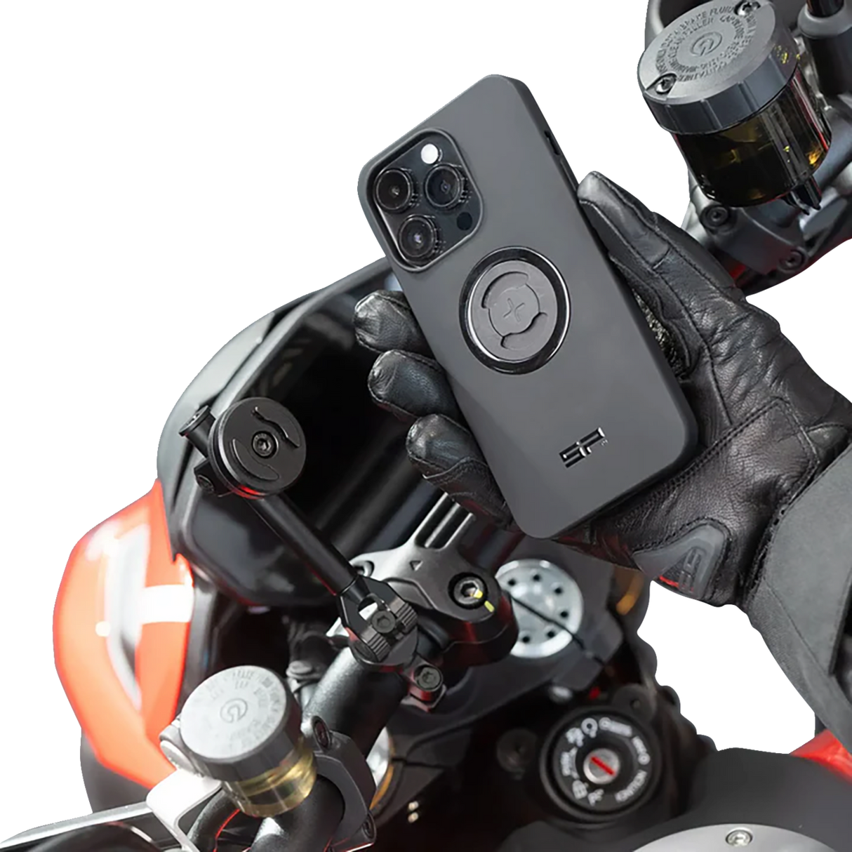 SP CONNECT 3D Phone Mount - Standard - Black 52871 - Cycle City Outdoors