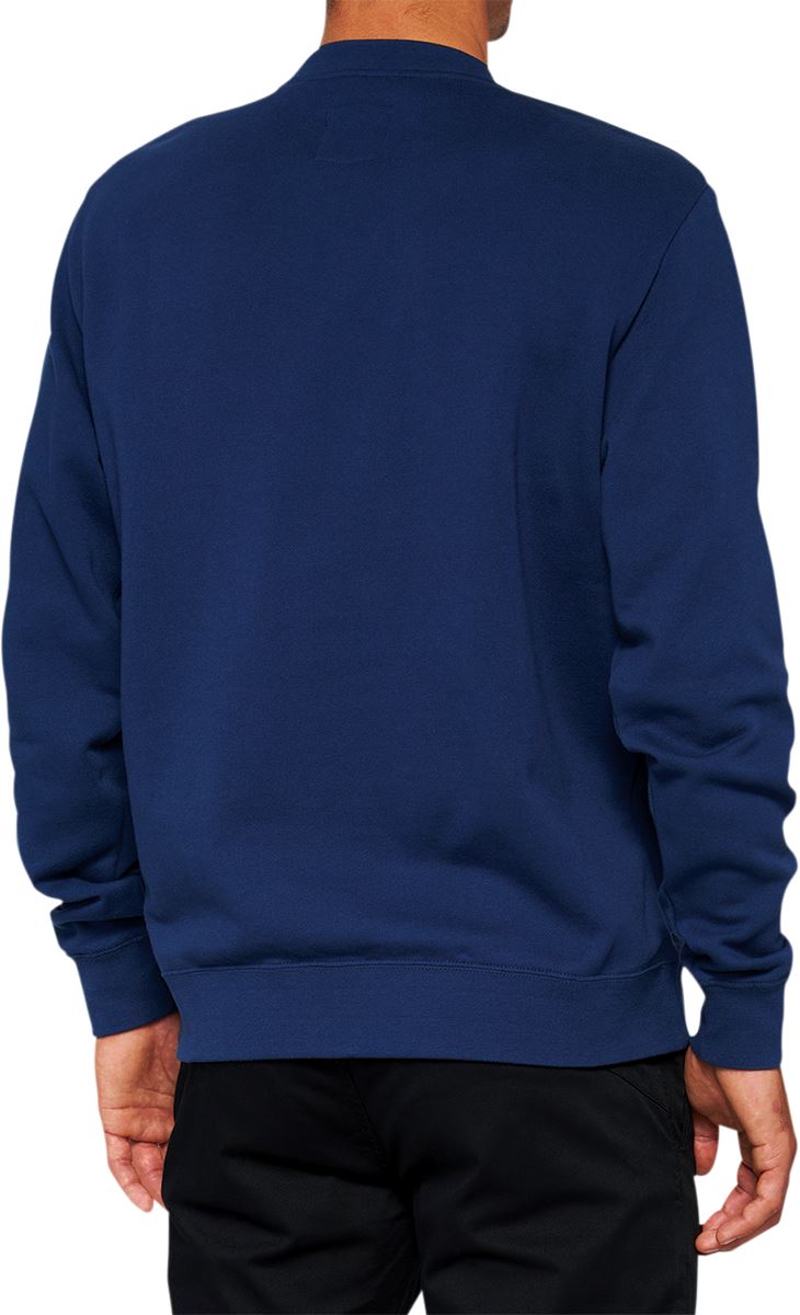 100% Icon Long-Sleeve Fleece Sweatshirt - Cycle City Outdoors