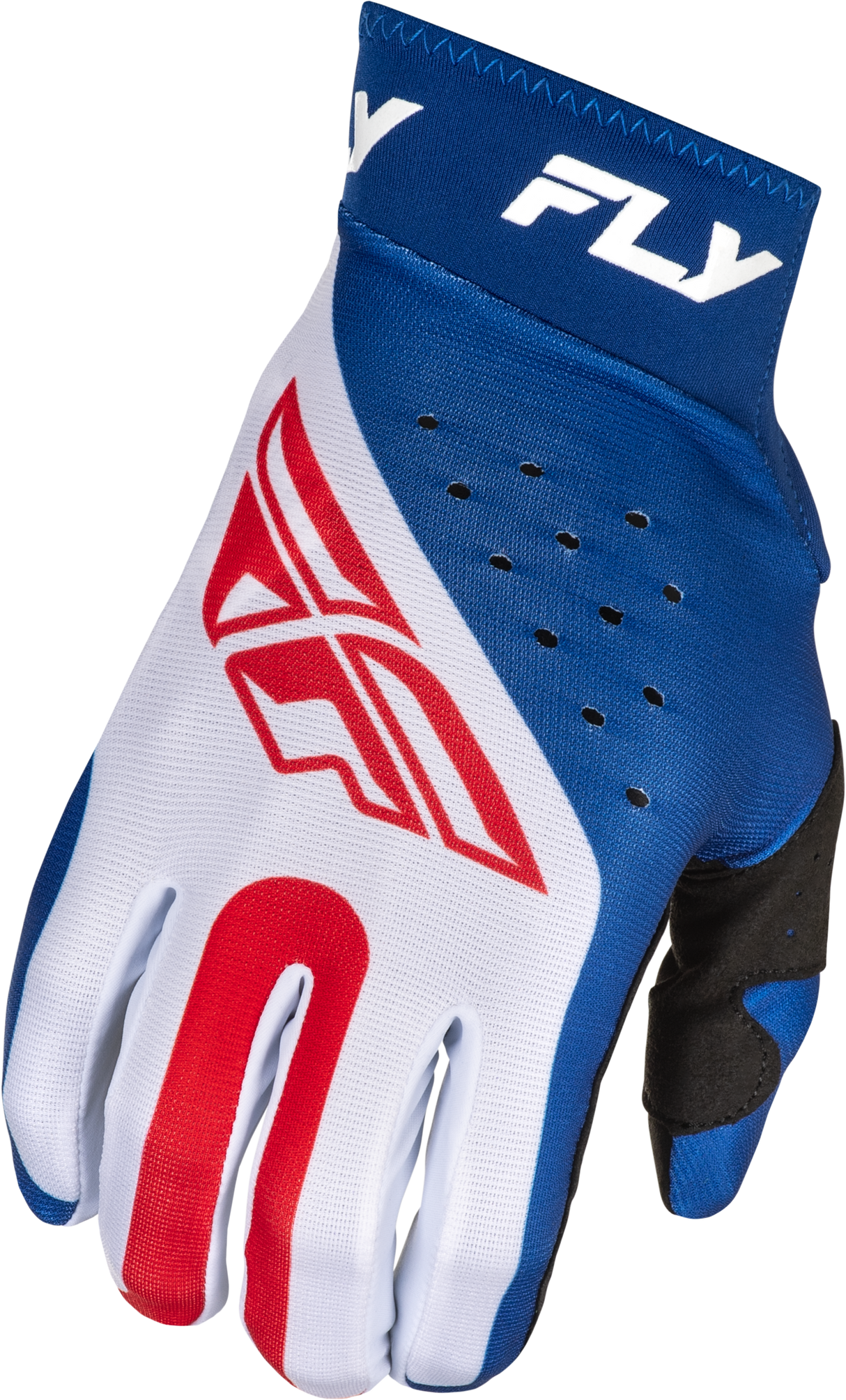 Youth Pro Lite Gloves Red/White/Blue Yl - Cycle City Outdoors