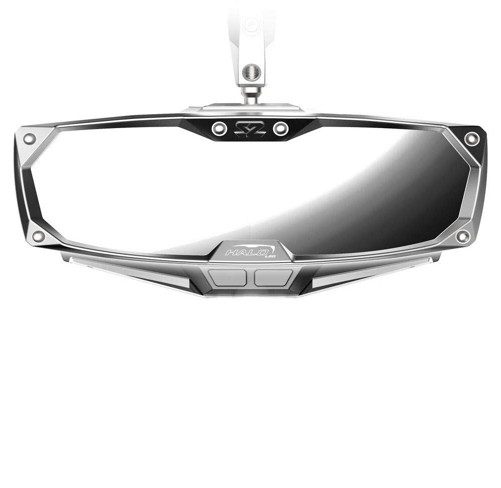 Seizmik - Halo-RA LED Rearview Mirror - 2"/1.875"