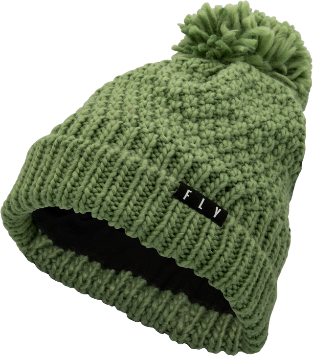 Women's Fly Anna Pom Beanie Green - Cycle City Outdoors