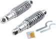 DRAG SPECIALTIES SHOCKS Premium Ride-Height Adjustable Shocks - Chrome - Heavy Duty - 11" C16-0160H - Cycle City Outdoors