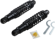 DRAG SPECIALTIES SHOCKS Premium Ride-Height Adjustable Shocks - Black - Heavy Duty - 12" C16-0162HB - Cycle City Outdoors