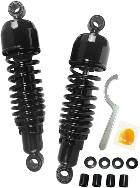 DRAG SPECIALTIES SHOCKS Replacement Shock Absorbers - Black - 11.5" C16-0131NUGB - Cycle City Outdoors