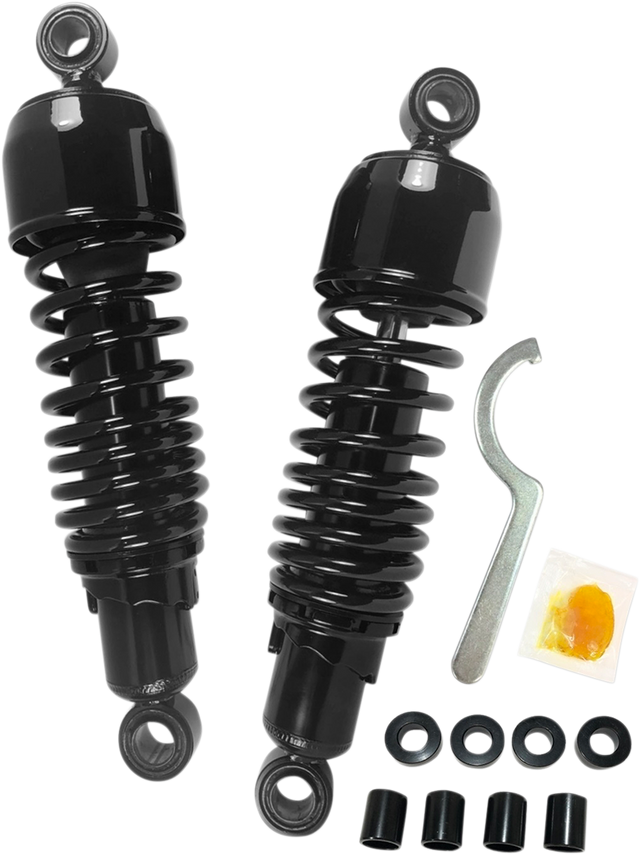 DRAG SPECIALTIES SHOCKS Replacement Shock Absorbers - Black - 11.5" C16-0131NUGB - Cycle City Outdoors