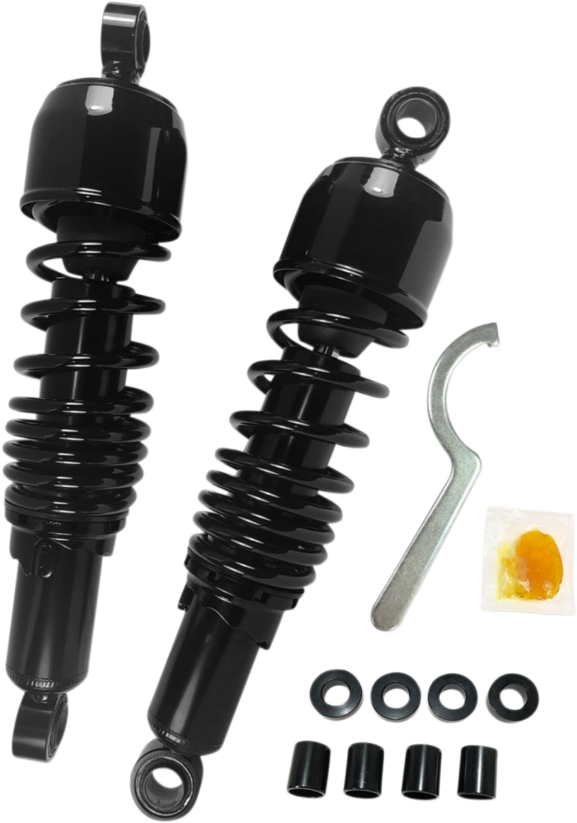 DRAG SPECIALTIES SHOCKS Replacement Shock Absorbers - Black - 12.5" C16-0132NUGB - Cycle City Outdoors