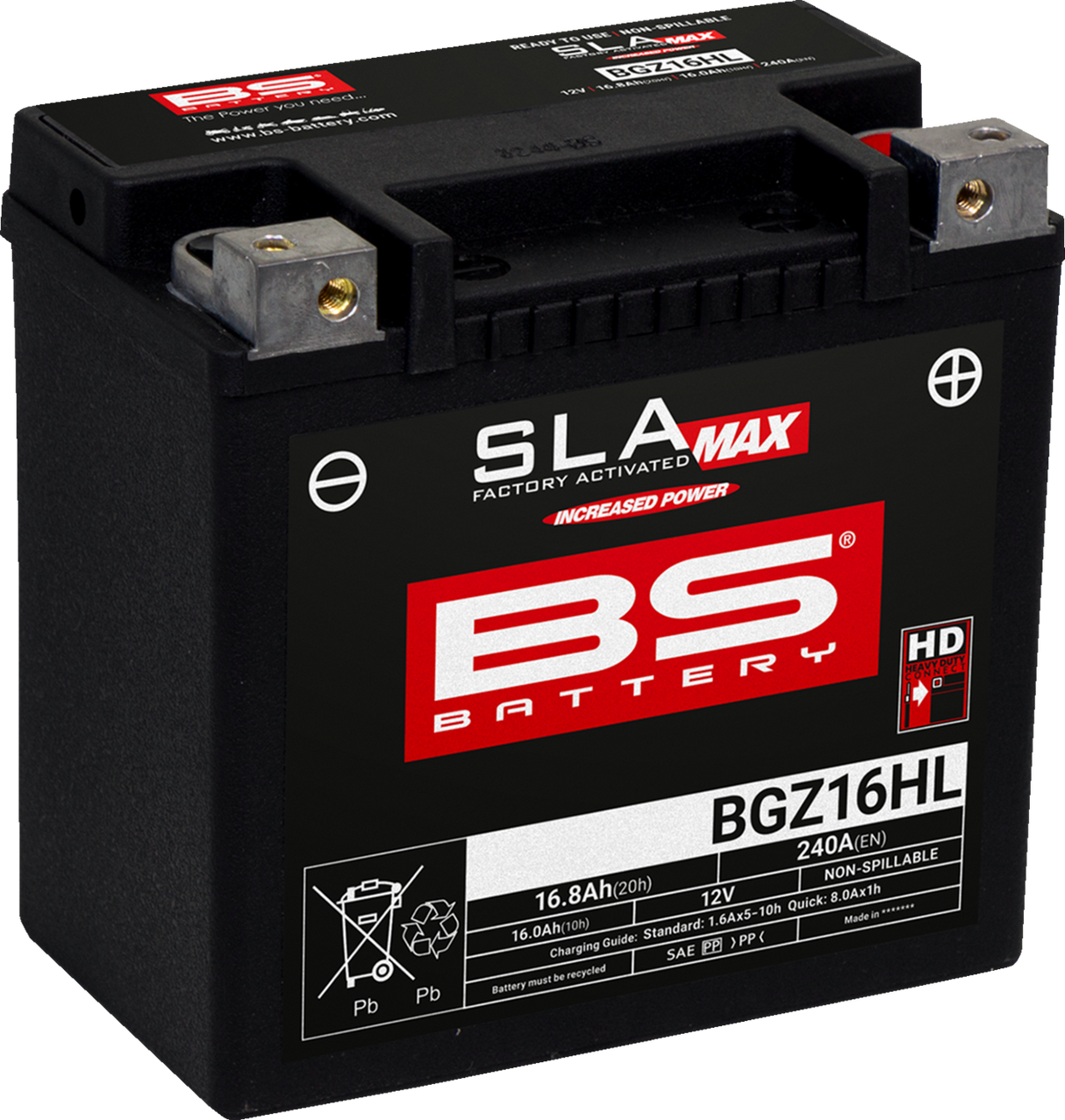 BS BATTERY Battery - BGZ16HL 300932