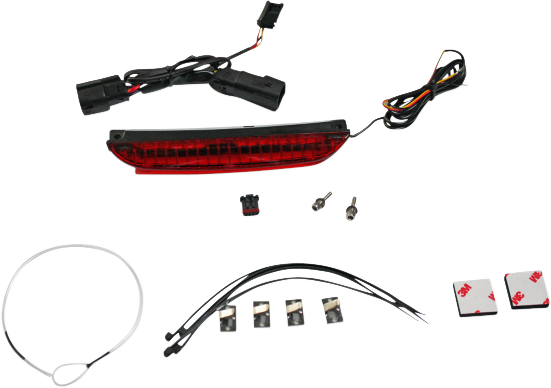 Custom Dynamics Luggage Rack Light Bar - Red CD-LR-05-R - Cycle City Outdoors