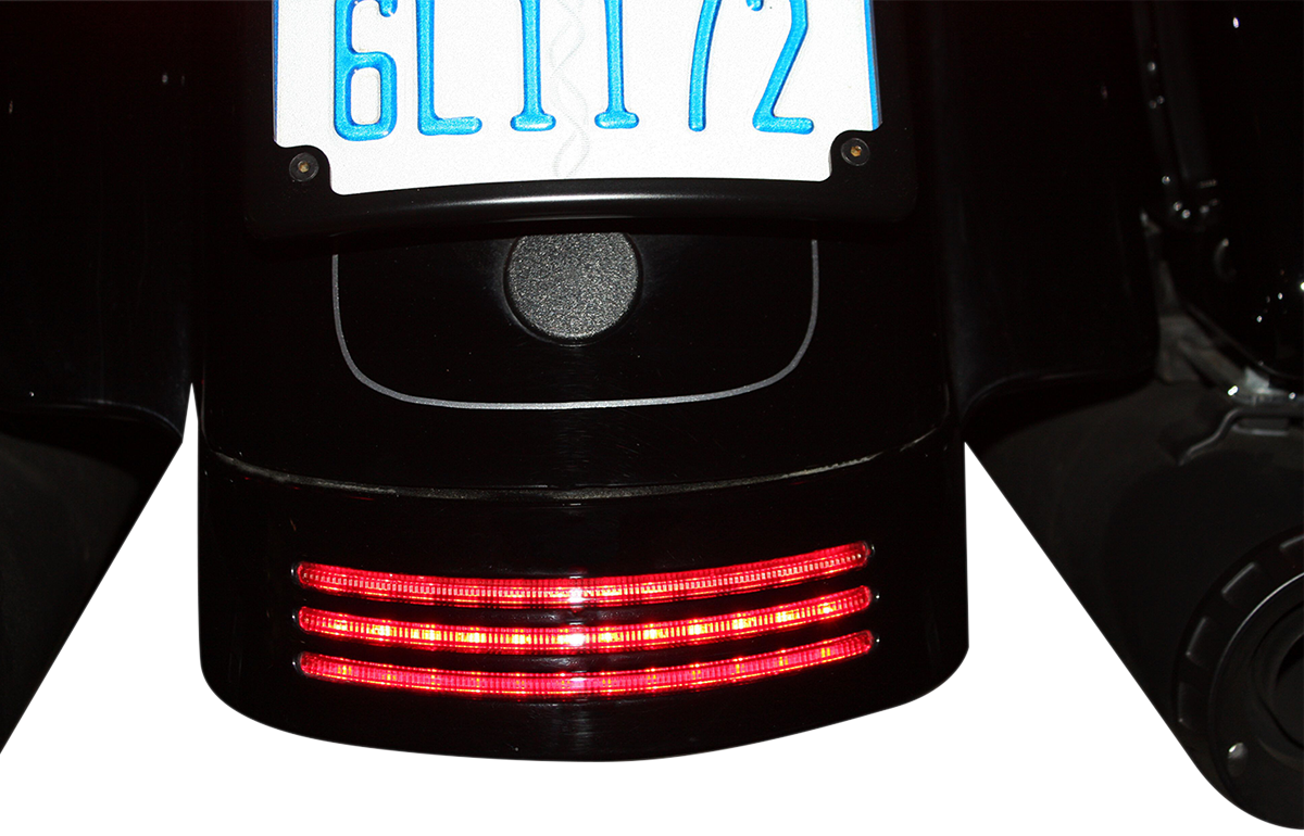 Custom Dynamics TriBar LED Light - Red PB-TRI-4-RED - Cycle City Outdoors