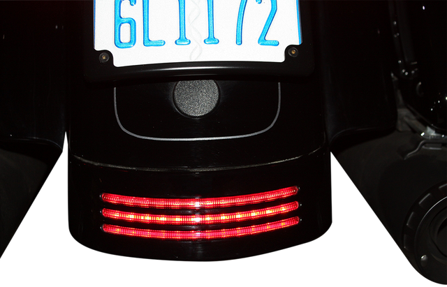 Custom Dynamics TriBar LED Light - Red PB-TRI-4-RED - Cycle City Outdoors