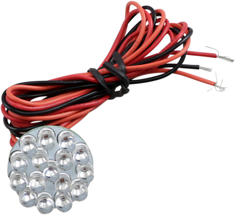 Custom Dynamics 1" Universal LED Cluster - Red GEN-100-R - Cycle City Outdoors