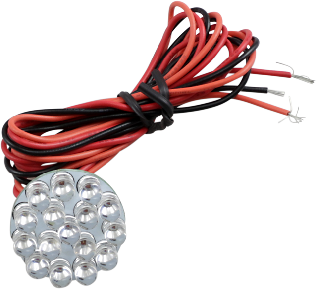 Custom Dynamics 1" Universal LED Cluster - Red GEN-100-R - Cycle City Outdoors