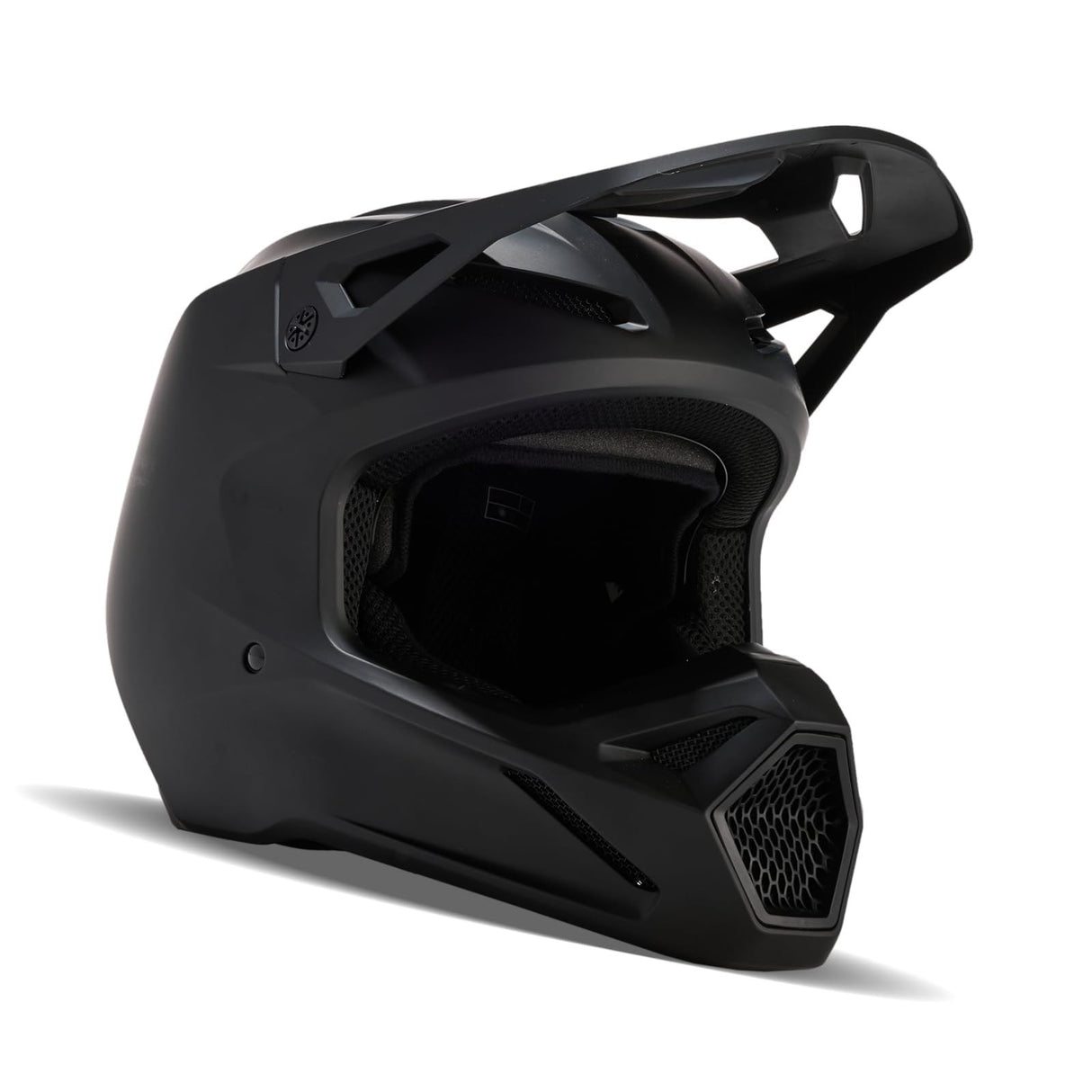 Fox Racing - V1 Solid Helmet - Matte Black - XL (Open Box)