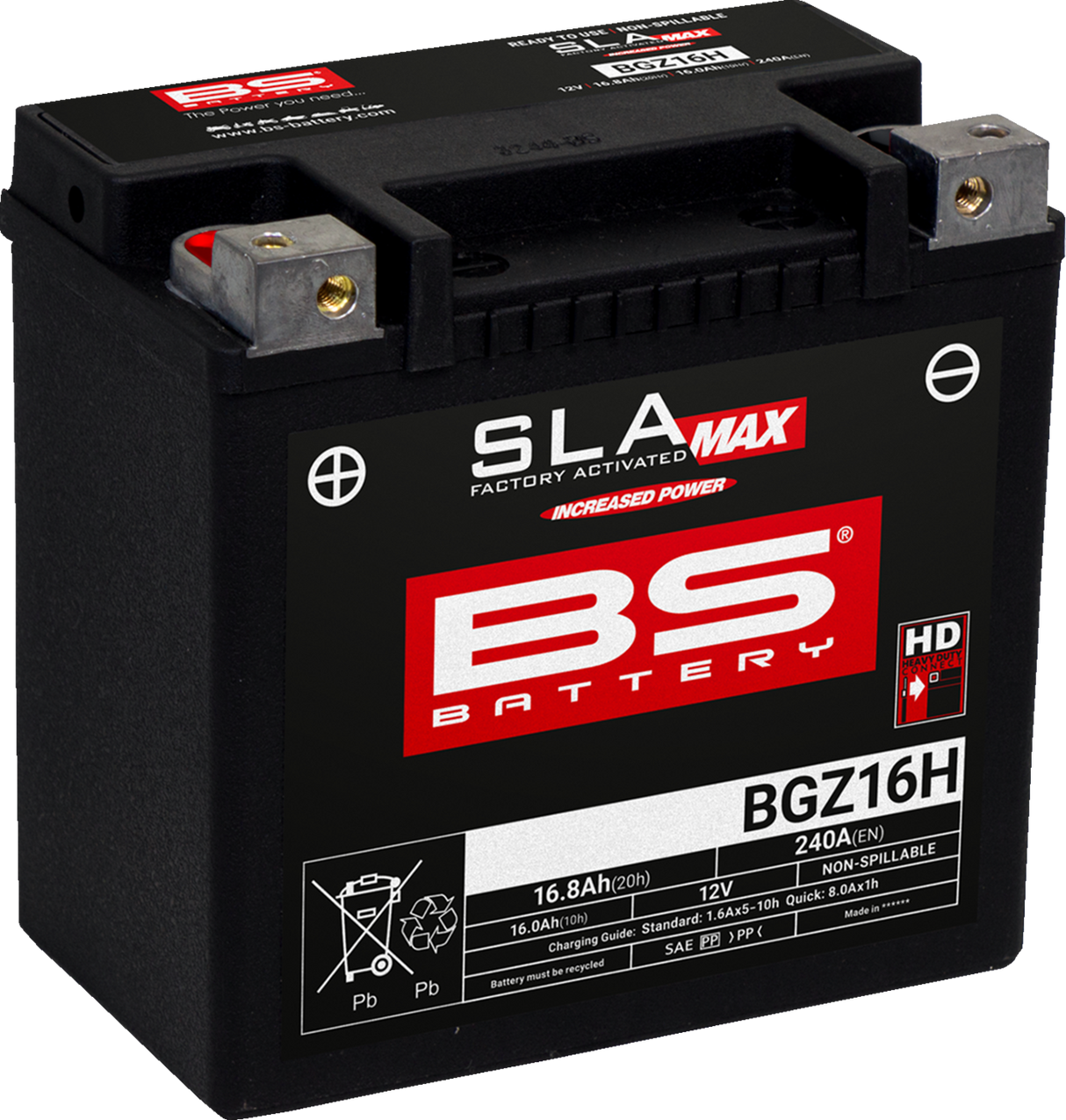 BS BATTERY Battery - BGZ16H 300931