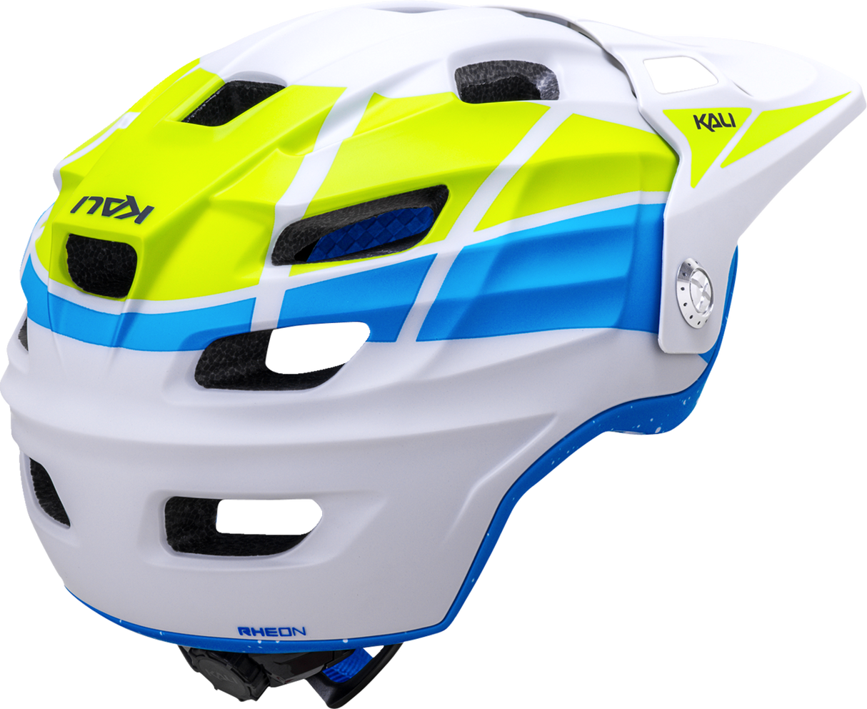 KALI Maya 3.0 Helmet - LTD Race - Matte Gray/Lime/Blue - S/M 0220424316