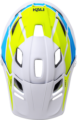 KALI Maya 3.0 Helmet - LTD Race - Matte Gray/Lime/Blue - S/M 0220424316