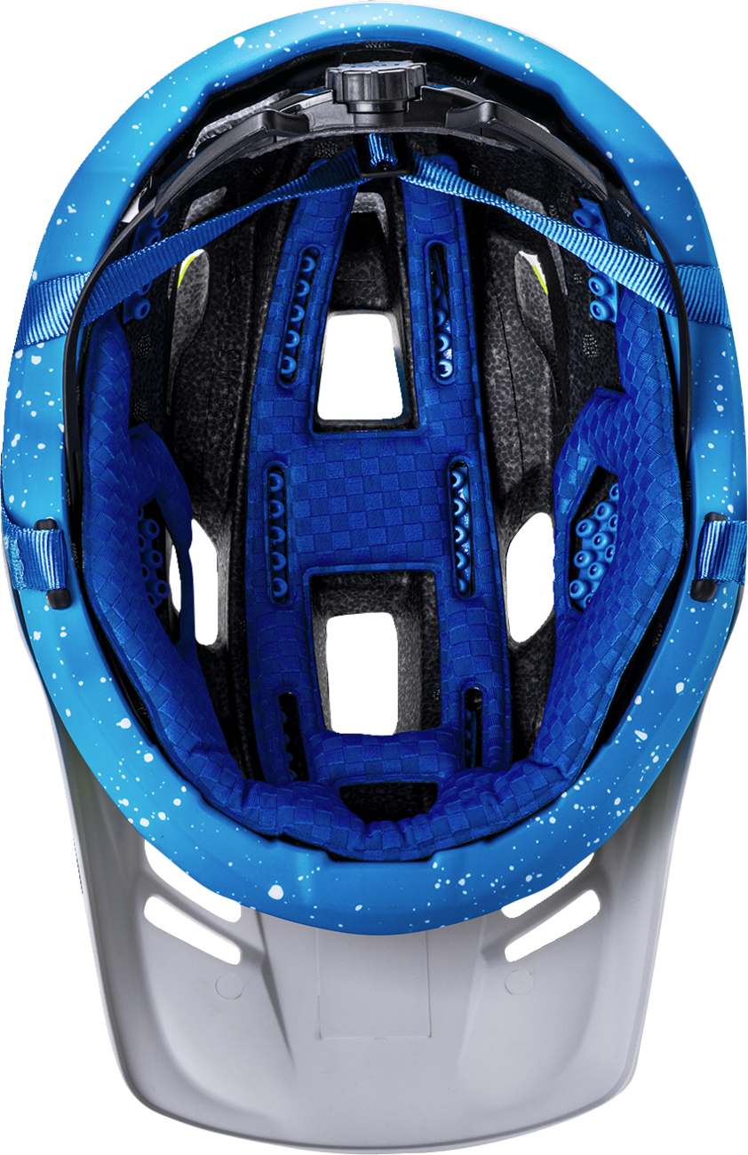 KALI Maya 3.0 Helmet - LTD Race - Matte Gray/Lime/Blue - S/M 0220424316