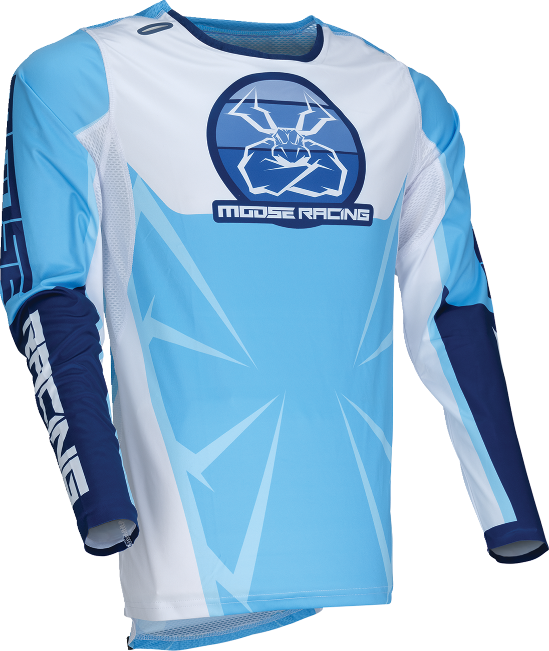 MOOSE RACING Agroid Jersey - Blue/White - Medium 2910-8132