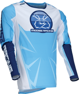 MOOSE RACING Agroid Jersey - Blue/White - Medium 2910-8132