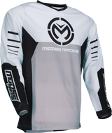 MOOSE RACING Qualifier Jersey - Black/White - Small 2910-8151