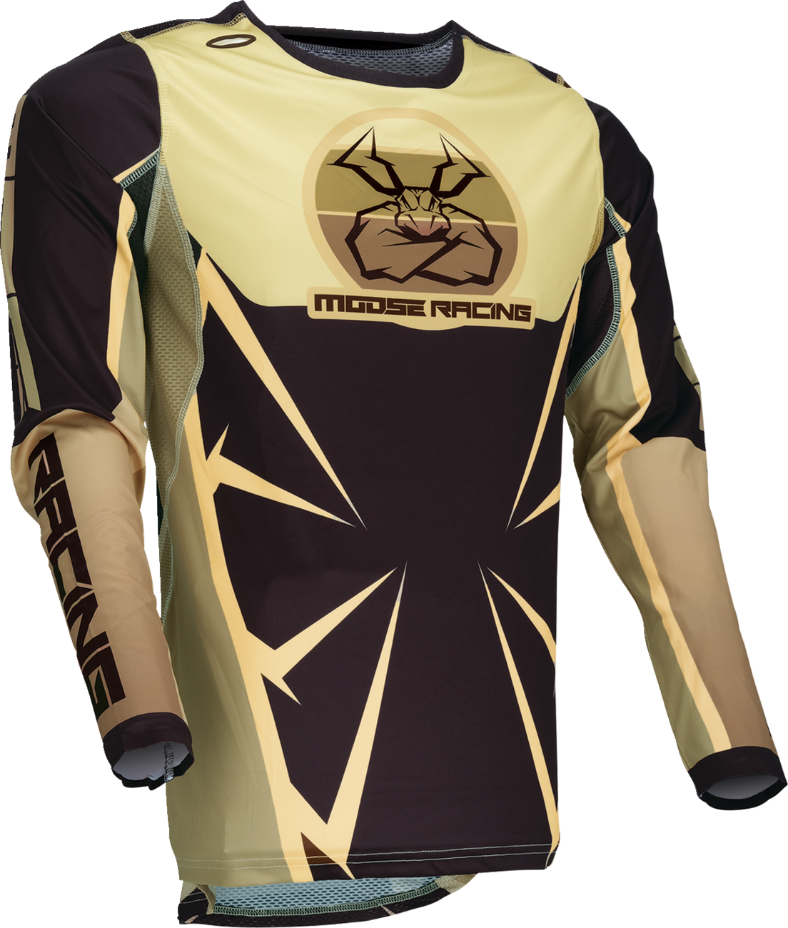 MOOSE RACING Agroid Jersey - Brown/Black - XL 2910-8148