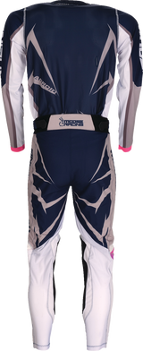 MOOSE RACING Agroid Jersey - Navy/White - Large 2910-8140