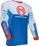 MOOSE RACING Qualifier Jersey - Red/White/Blue - Medium 2910-8176