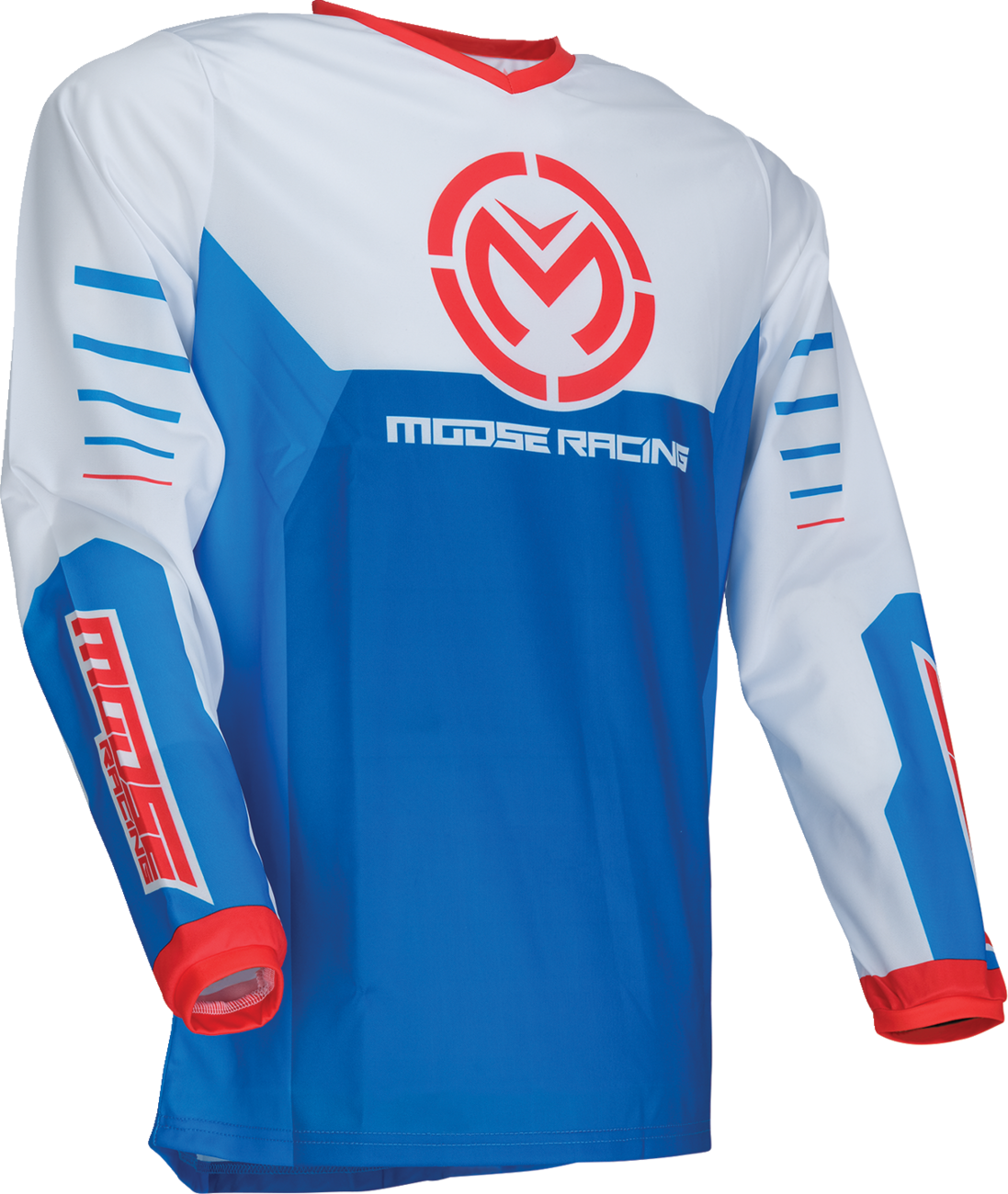 MOOSE RACING Qualifier Jersey - Red/White/Blue - XL 2910-8178