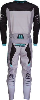 MOOSE RACING Qualifier Jersey - Gray/Teal - 3XL 2910-8188