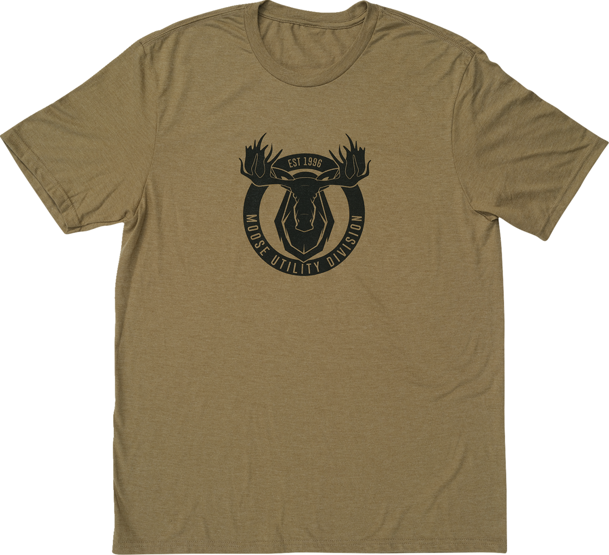 MOOSE RACING Mud Badge T-Shirt - Brown - Large 3030-24383