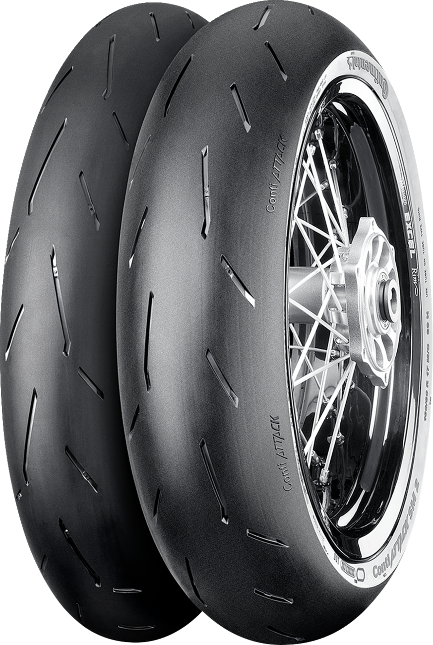 CONTINENTAL Tire - ContiAttack SM 2 - Front - 110/70R17 - 54H 02447730000