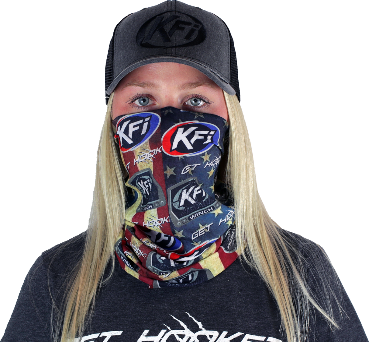 KFI PRODUCTS Face Mask with KFI Logos - Color FM-CLR