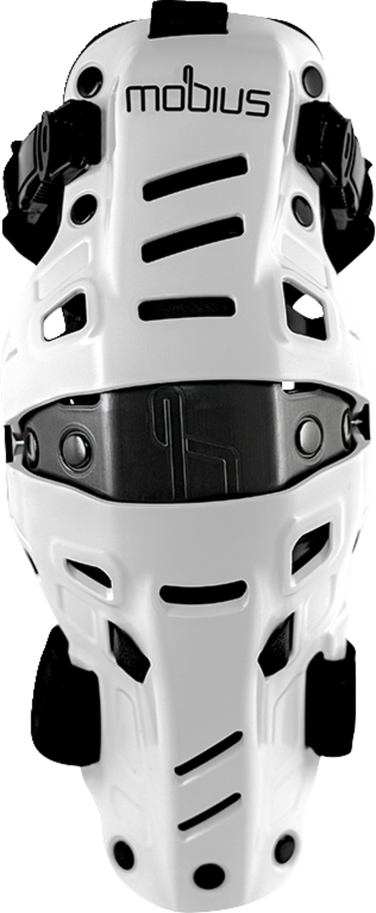 MOBIUS X8H Hybrid Knee Support - White/Black - S/M 1020110