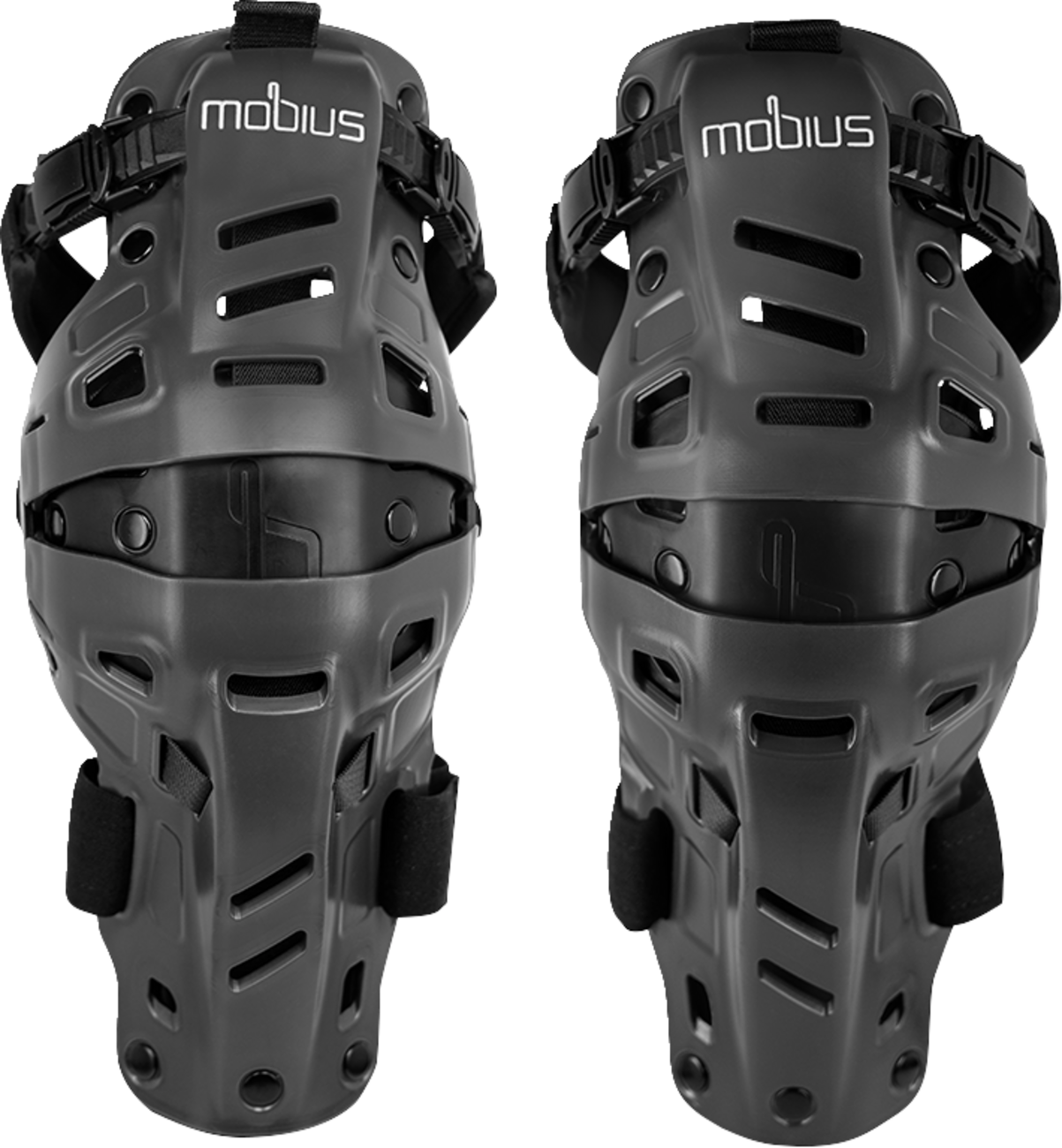 MOBIUS X8H Hybrid Knee Support - Gray/Black - L/XL 1020212