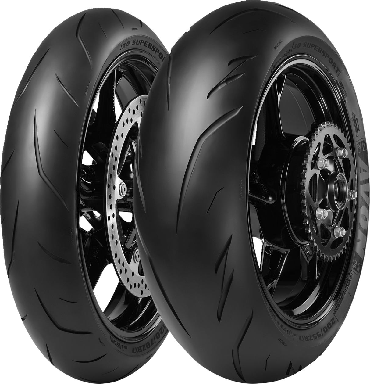 AVON Tire - 3D Supersport - Rear - 200/55ZR17 - (78W) 640627