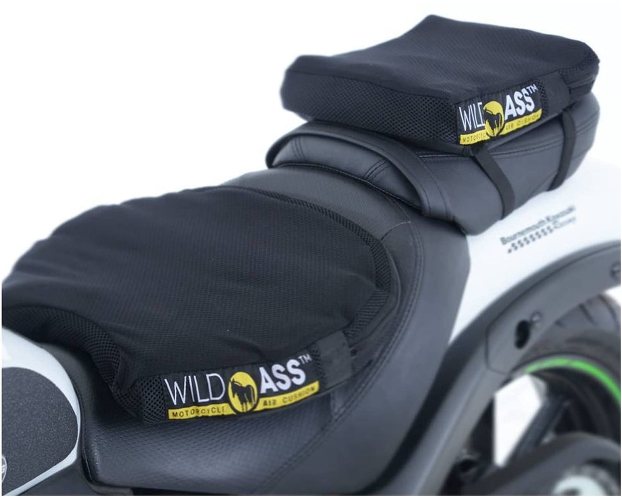 Wild Ass Smart Classic Motorcycle Seat Cushion, Black